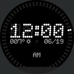 LED Farenheit / 12hrs