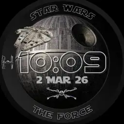 Star Wars 12h/24h color V2