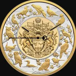 Silver, Canadian Birds, Canada, 50 Dollars, 2024