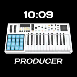 Music Producer blue