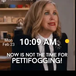 Pettifogging