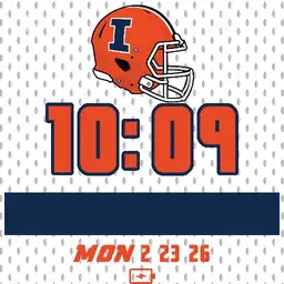 Fighting Illini White Jersey