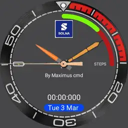 Solna sport watchface
