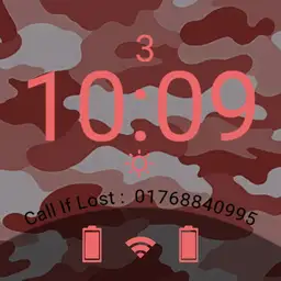 Red Warrier Watch Face