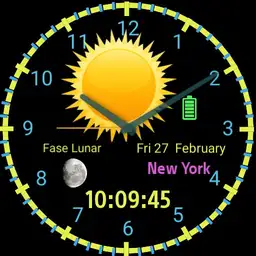 weather hora y dia fase lunar
