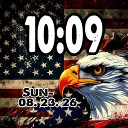 flag eagles