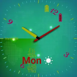fun culourfull theme