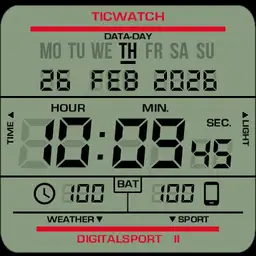 TICWATCH DIGITALSPORT II