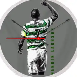 HENRIK LARRSON #7 CELTIC FC
