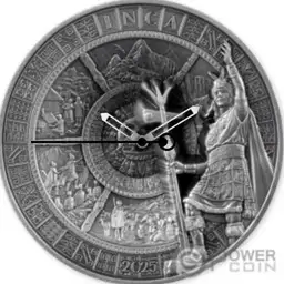 Silver, Inca Empire, Samoa, 2025, 2800 Euros