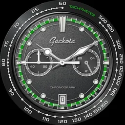 Geckota C-04 VK64 Space Age Racing Chronograph