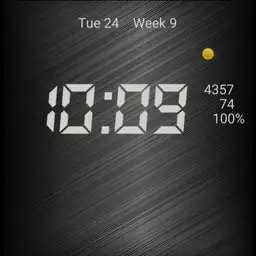 Calendar watch expanded