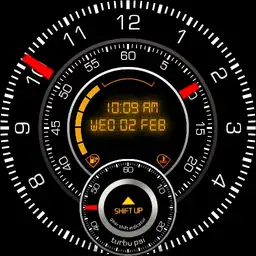Fiat 500 Abarth Speedometer II