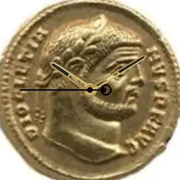 Roman Gold, Diocletian, Aureus, 294 CE