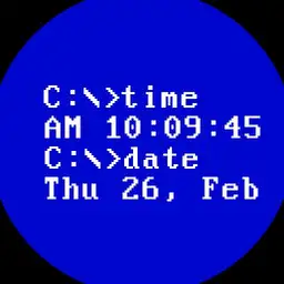 DOS Watch v1b
