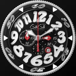 GaG Milano Chrono ACCIAIO BW