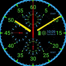 Tritium Simple Chronograph
