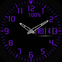 purple field watch