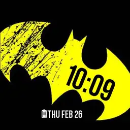 Batman Yellow Logo