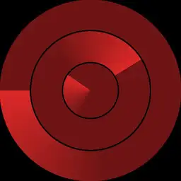 Orange Segments Radar