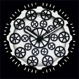 Black White