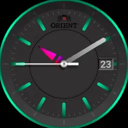 ORIENT disk rainbow watch