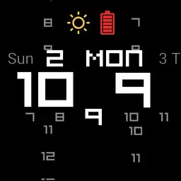 numbers all arround