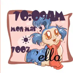 Blue worm