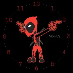 Deadpool Mickey Watch