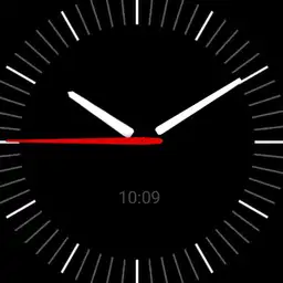 Minimalistic Analog and digital watch