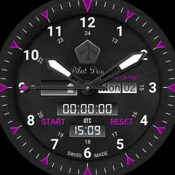 Pilot Dog Aviator Pro Purple