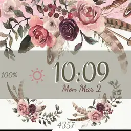Feathers and Flowers