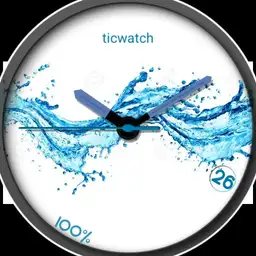 Aqua world watchface