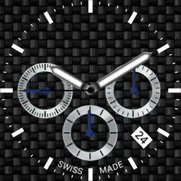 simple black and blue