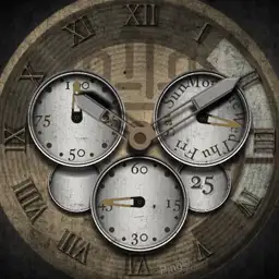Clock v White