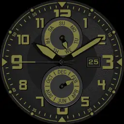Brute Perpetual Calendar Military Field Watch Colours