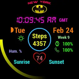 DigiGold Multicolor Batman