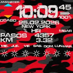 militar forecast red