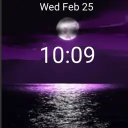 purple sunset