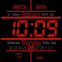 Digital Sport watch clock