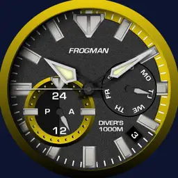 Brute FROGMAN Diver Field Watch Colours