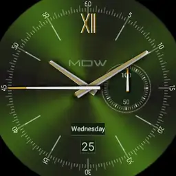 MD Watch Retro Emerald Copy