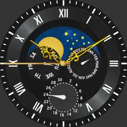 Moon and Stars Perpetual