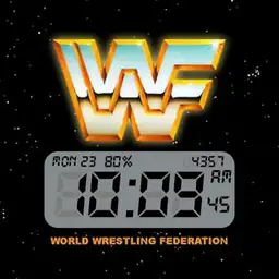 WWF Gold Logo digital watch