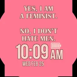 Yes Im a feminist. No I dont hate men