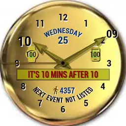 TIME TEXT As We Say It #4 -Digital Time Moves w/Hands - WOS6