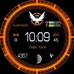 Division Watch Face 24hr