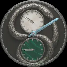 Brute OUROBOROS SERPENT Minimalistic Regulator Watch