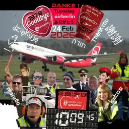 Danke Air Berlin Unvergessen Friends