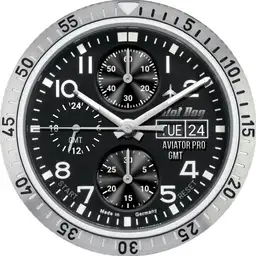 Pilot Dog Aviator Pro GMT Analog - Digital Chrono 5